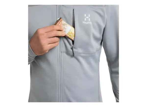 Haglöfs L.I.M Mid Multi Hood men's hoodie grey
