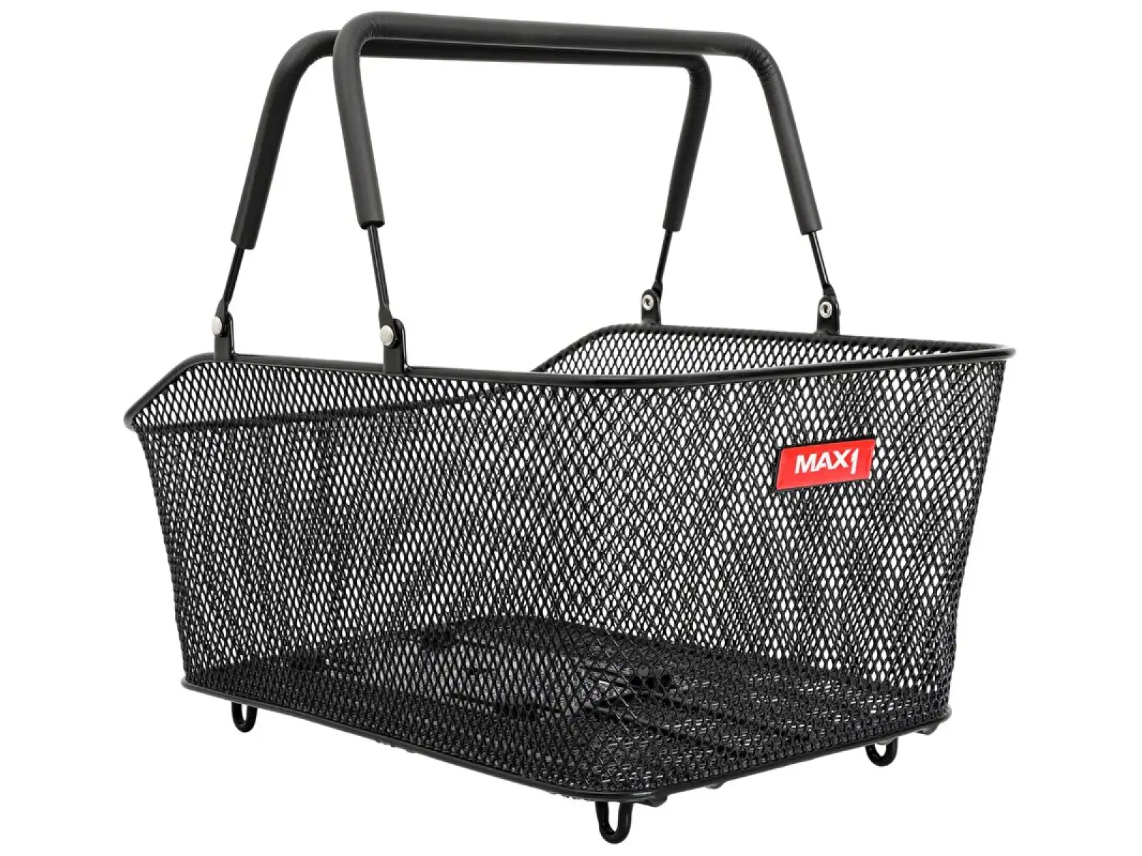 Max1 Street rear bicycle basket with MIK 2.0 adapter