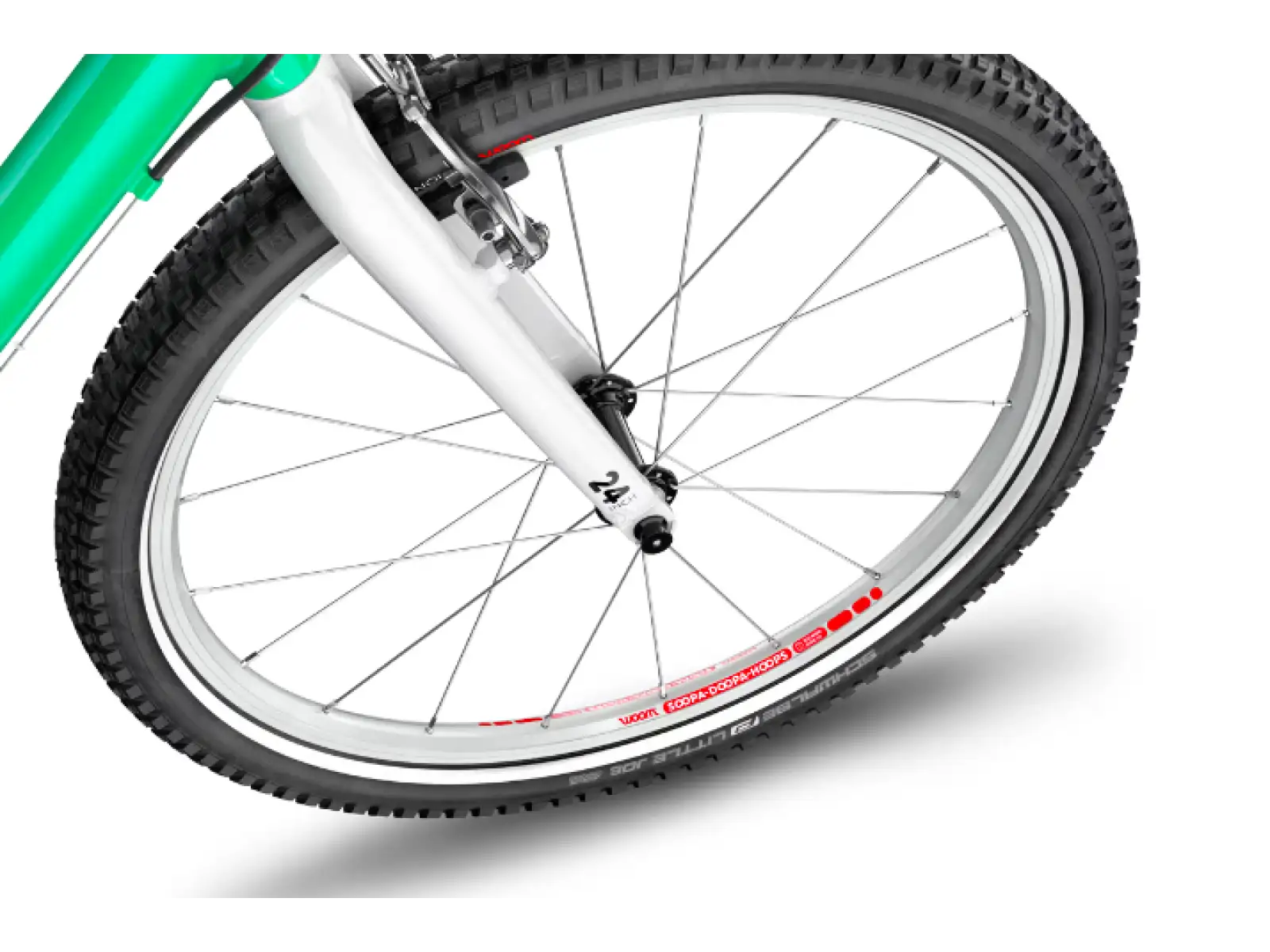 Woom 5 Mint Green 24 children's bike