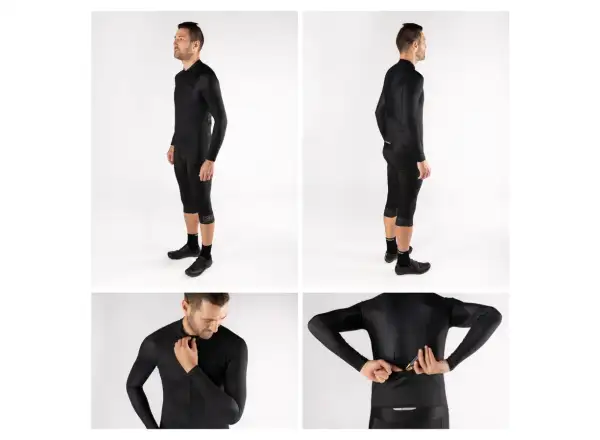 Force Pure men's jersey long sleeve black