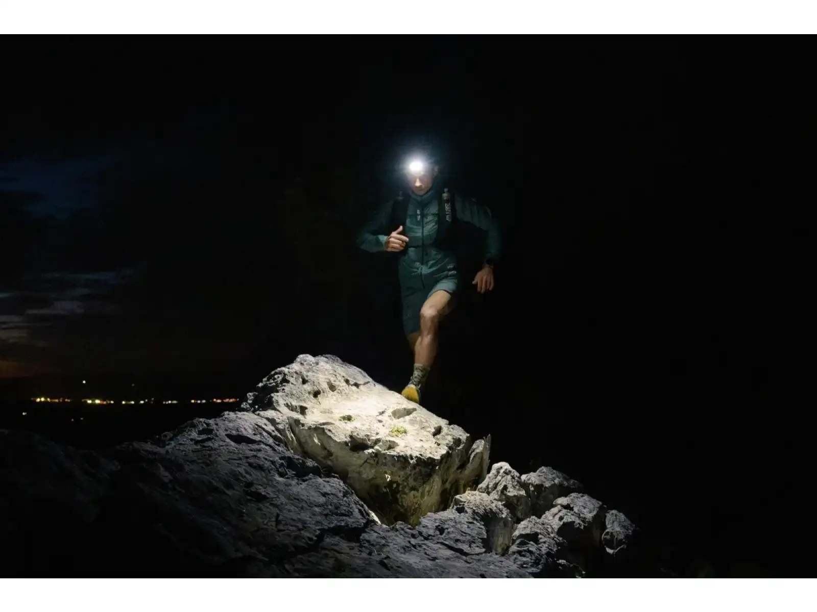 Petzl Swift RL headlamp green