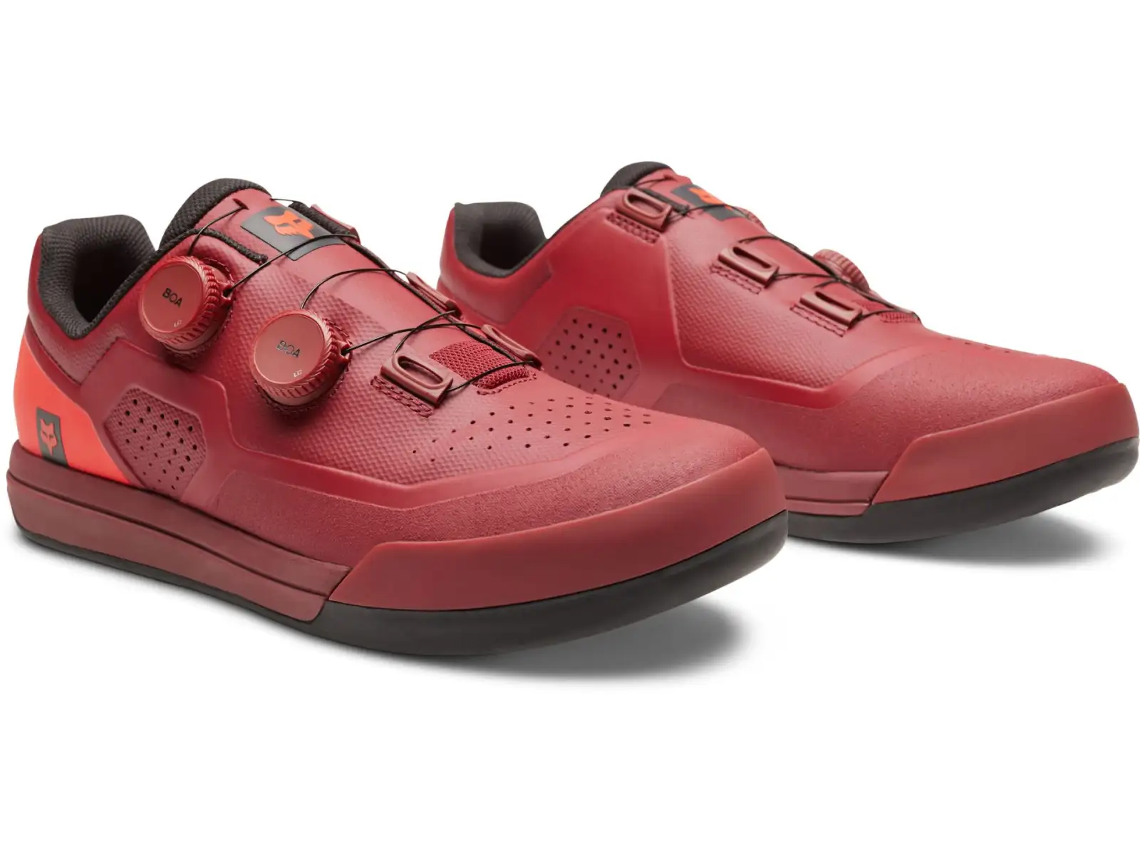 Fox Union Boa MTB men's cycling shoes Red
