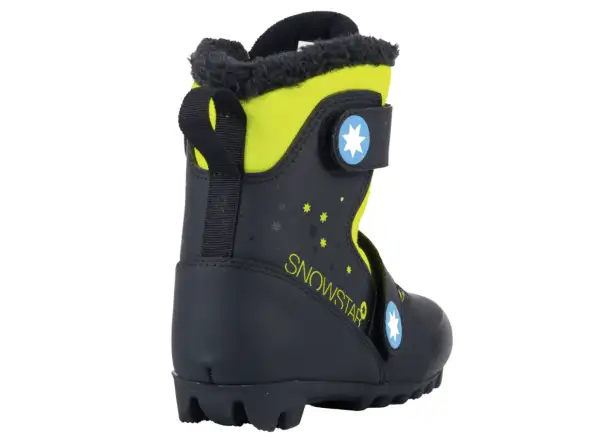 Fischer Snowstar children's cross-country ski boots Black/Yellow