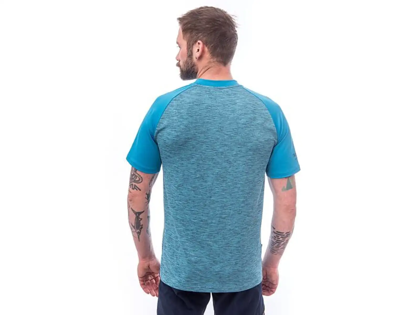 Sensor Charger men's jersey short sleeve blue