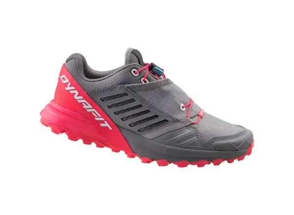 Dynafit Alpine Pro women's running shoes Quiet Shade/Fluo Pink