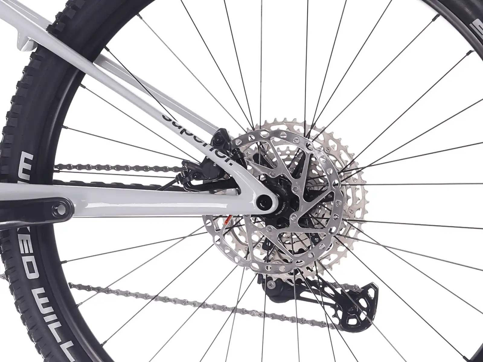 Superior XF 9.6 DC mountain bike Gloss Grey/Light Grey