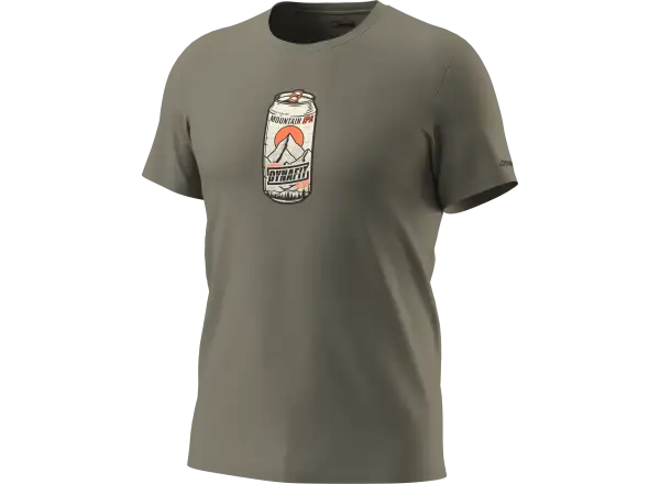 Dynafit Graphic Cotton men's T-shirt short sleeve Fallen Rock/Beer Can
