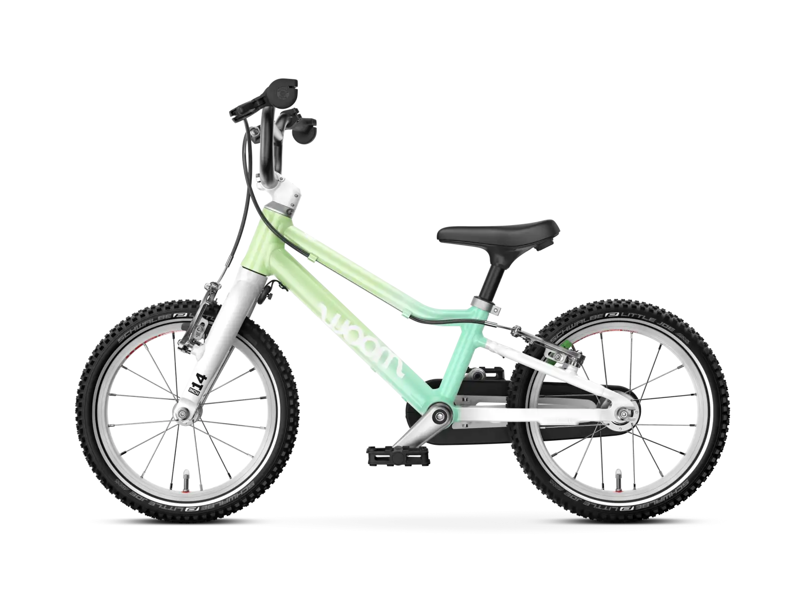 Woom GO 2 children's bike 14 Spearmint Crush Limited
