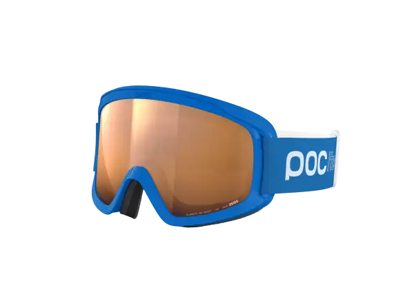 POC POCito Retina children's ski goggles Fluorescent Blue/Partly Sunny Light Orange