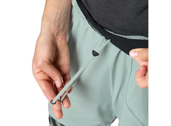 Dynafit Trail 2in1 women's running shorts Jadelite