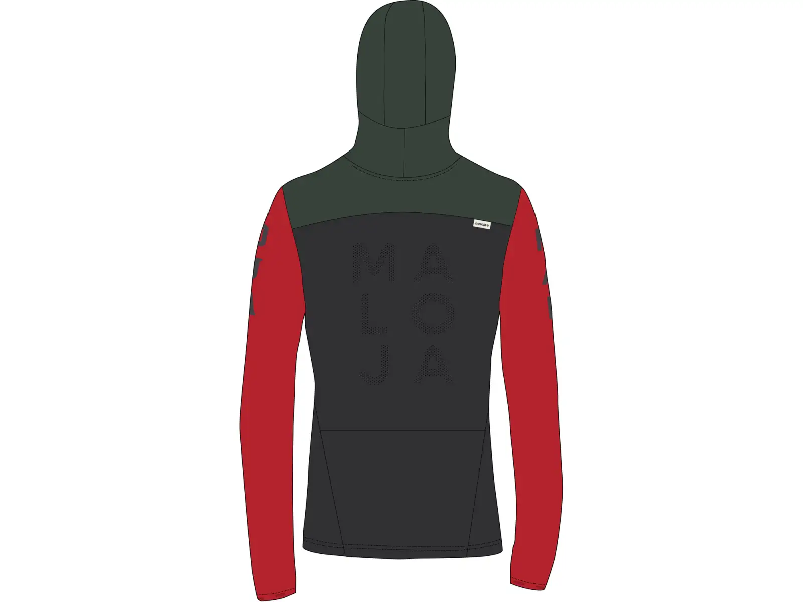 Maloja SperberM. men's jacket Deep forest multi