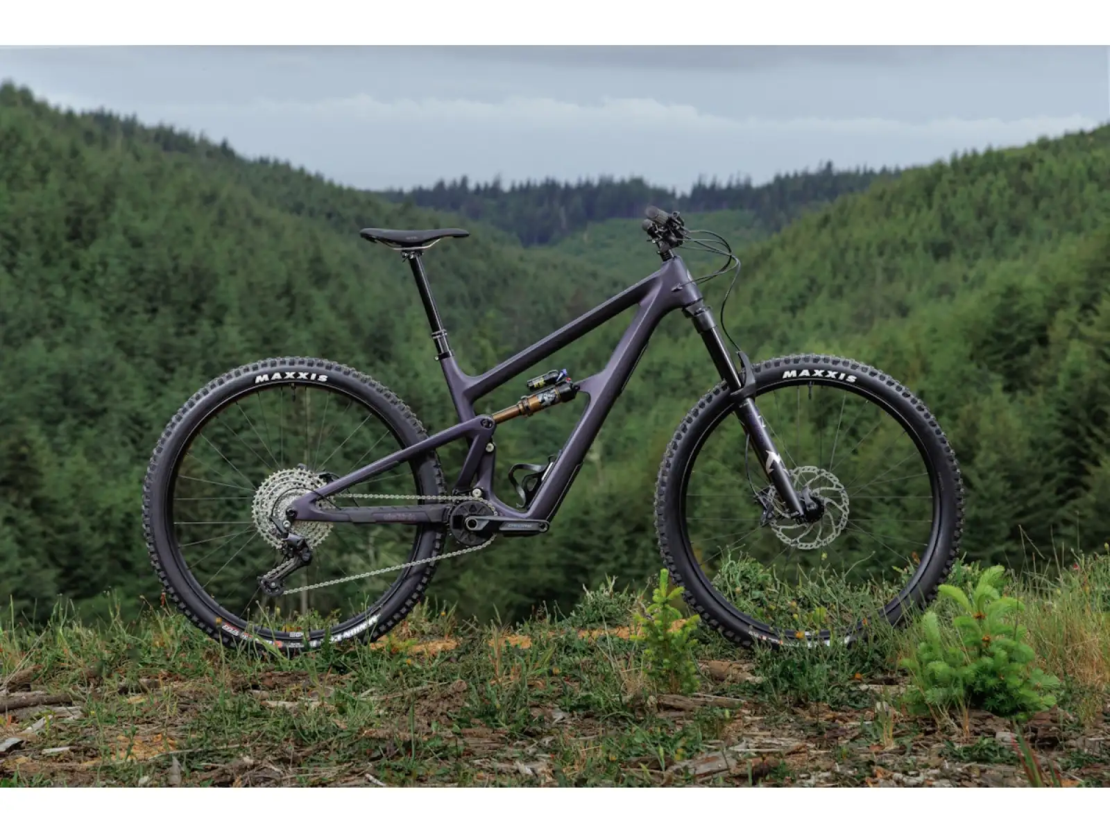 Ibis Ripmo V3 Eagle 90 mountain bike Heckleberry Purple
