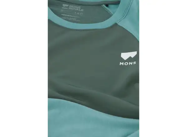 Mons Royale Tarn Merino Shift Wind women's jersey long sleeve sage/burnt sage
