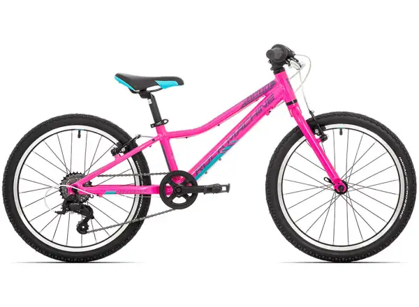 Rock Machine Catherine 20 gloss neon pink/Violet/neon cyan children's bike