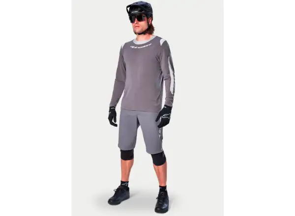 Alpinestars A-Dura Dri Wool men's jersey long sleeve Dark Grey