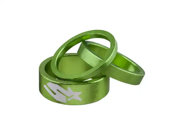 Spank Spacer Kit 3/6/12 mm green