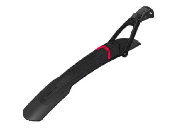 SKS Nightblade rear fender 29" with integrated light black