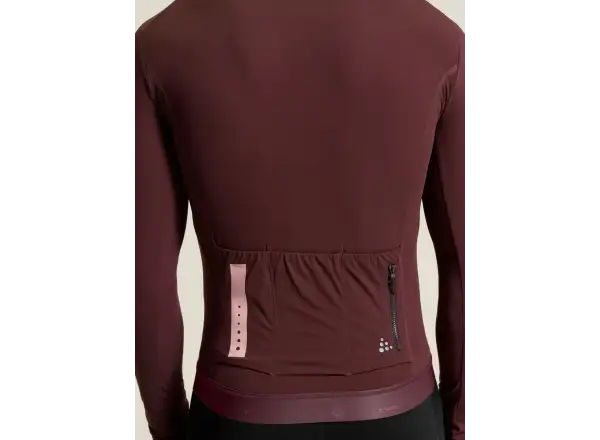 Craft Endur Training men's jersey long sleeve red