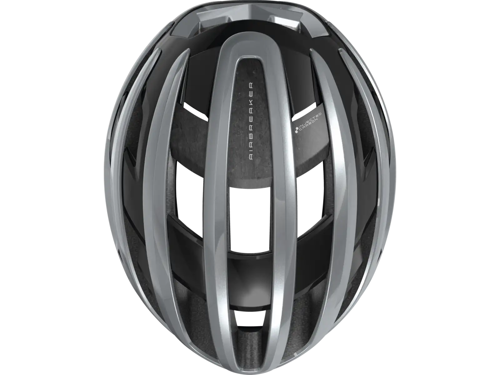 Abus AirBreaker 2.0 road helmet Graphite Silver