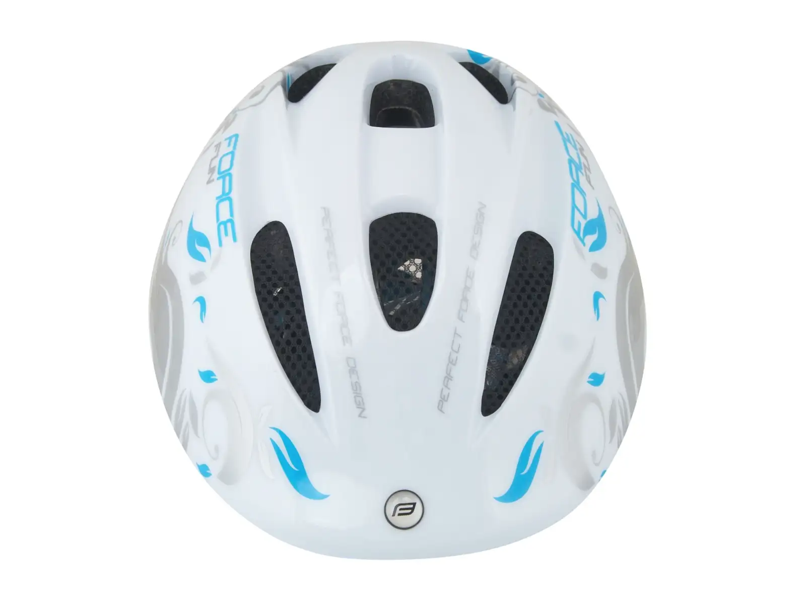 Force Fun Flower children's helmet white/grey