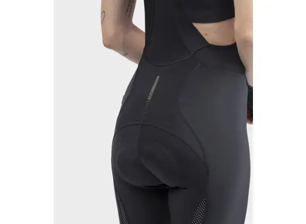 Alé PR-R Green Speed women's shorts with padding and braces Black