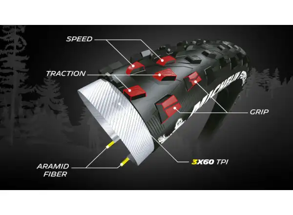 Michelin Force XC TS TLR 26x2,10" MTB tire kevlar