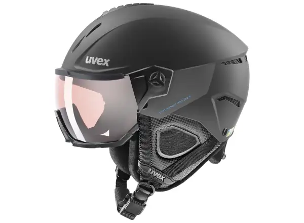 Uvex Instinct Visor Pro V ski helmet black matt