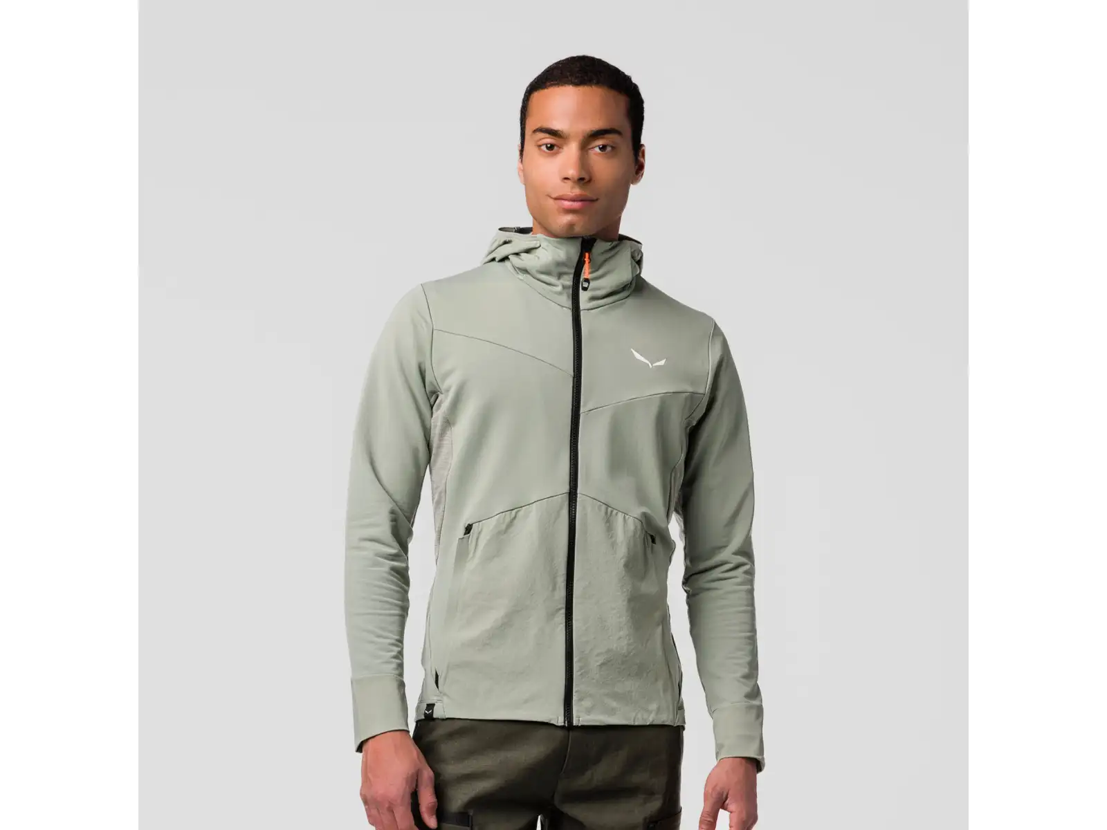Salewa Puez Alpine Merino Durastretch men's hoodie Shadow