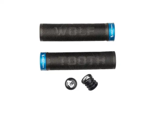 Wolf Tooth Echo grips black/blue