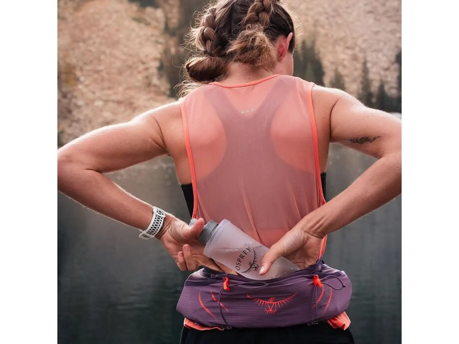 Osprey Duro Dyna Pro running belt Purple Dusk