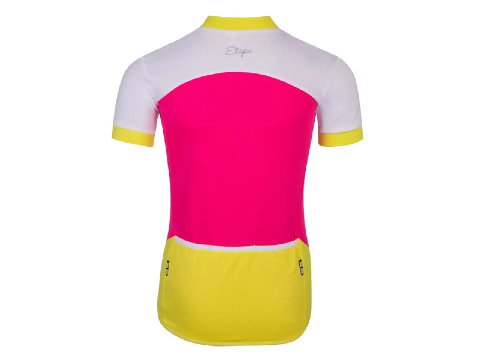 Etape Peddy kids jersey short sleeve pink/lime