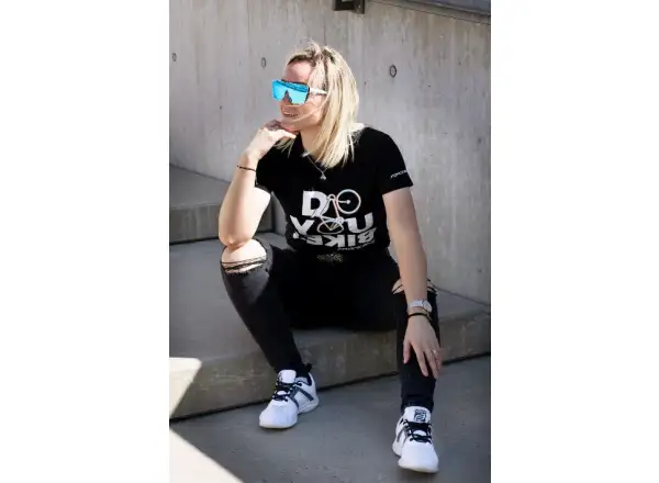Force Bike unisex T-shirt short sleeve Black