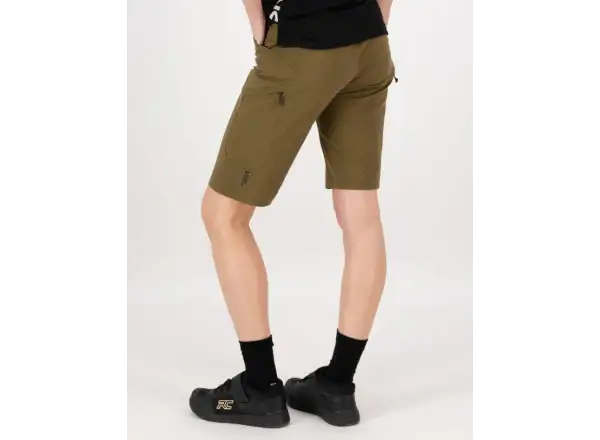 Mons Royale Diversion Merino Trail women's shorts Dark Olive