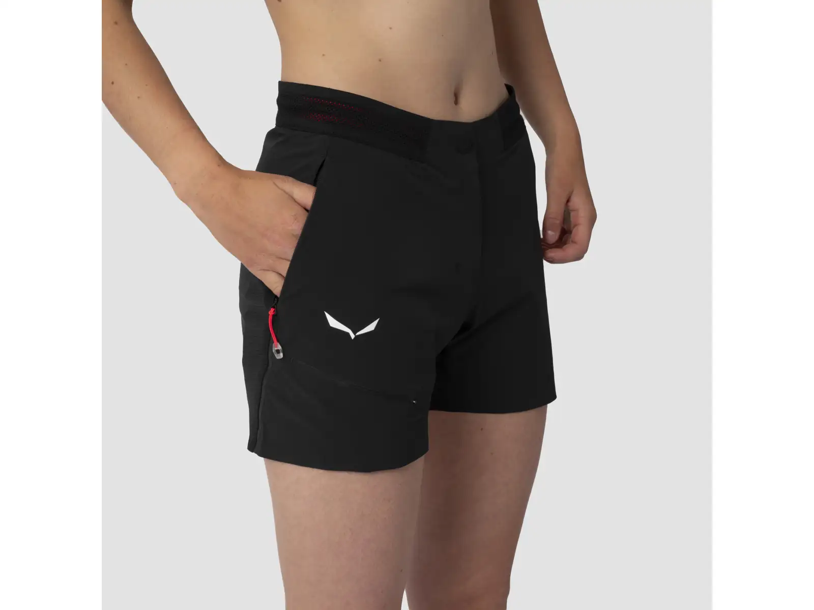 Salewa Pedroc PRO Durastretch Cargo women's shorts Flame