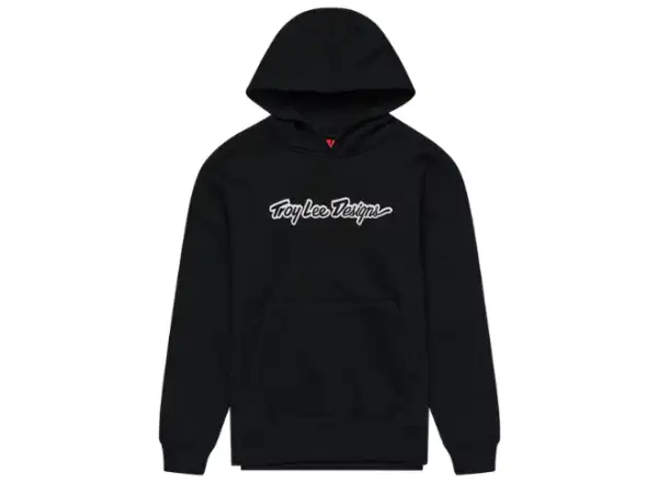 Troy Lee Designs Signature women's hoodie Black