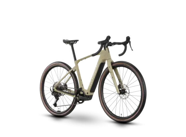 Raymon Norza Comp greige freckels gravel e-bike