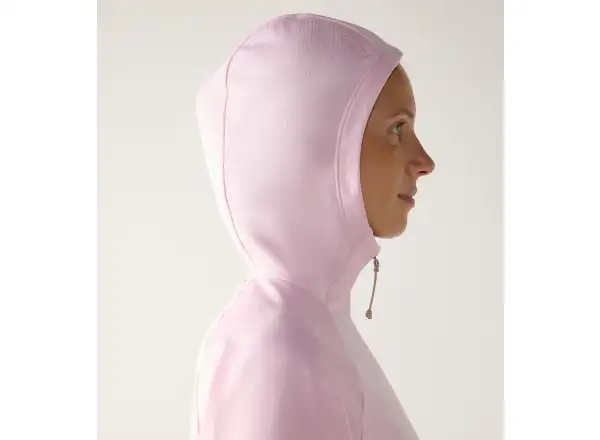 Haglöfs Korp Mid Hood women's sweatshirt Fresh Pink