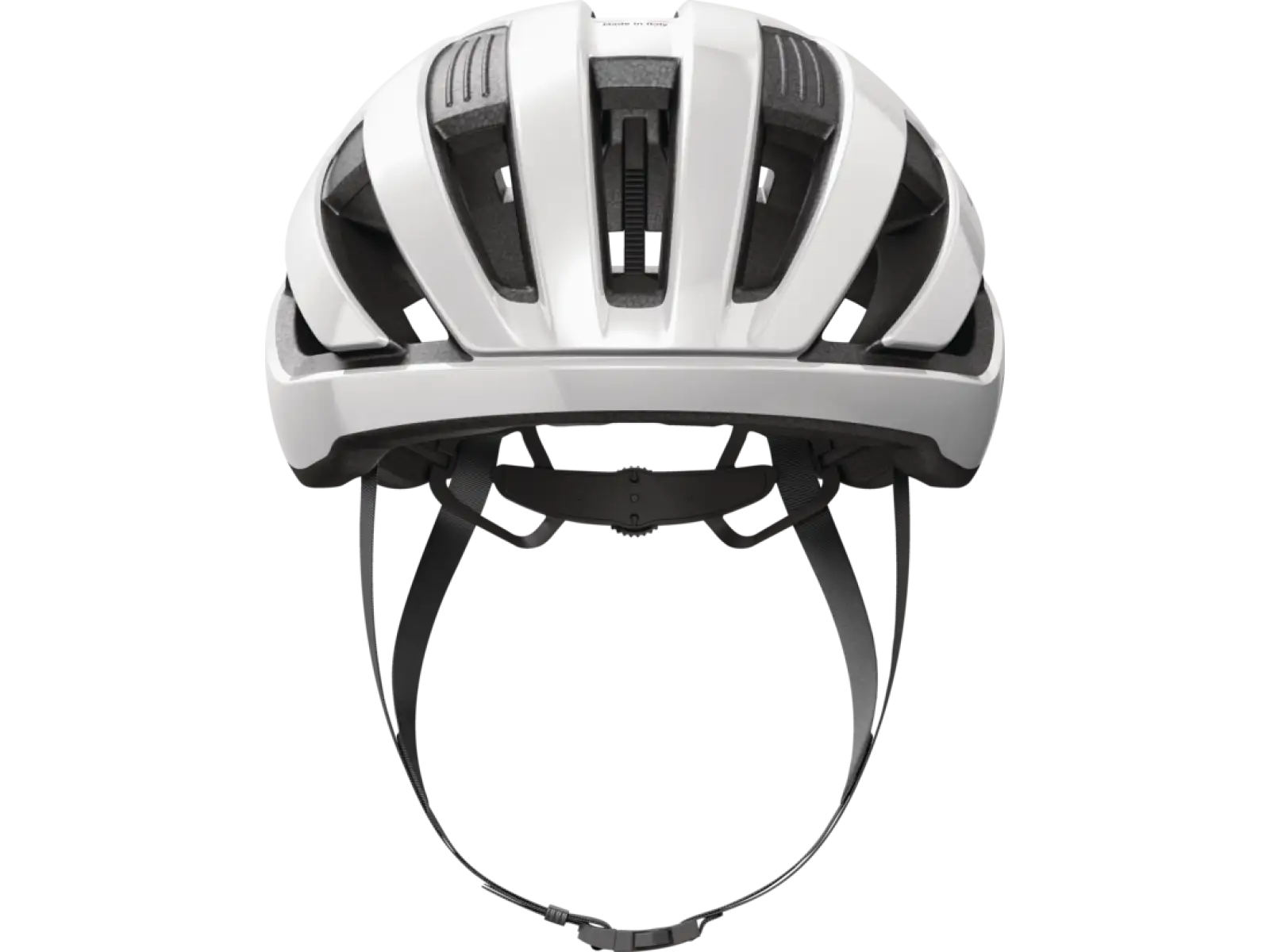 Abus WingBack road helmet Shiny White