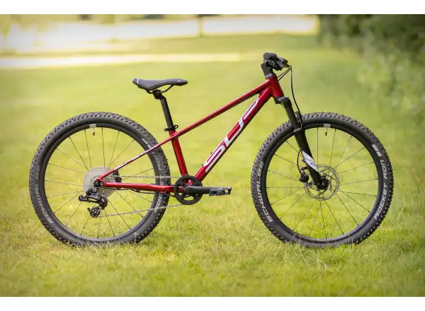Superior Team 24 Gloss Dark Red/Hologram Chrome children's mountain bike