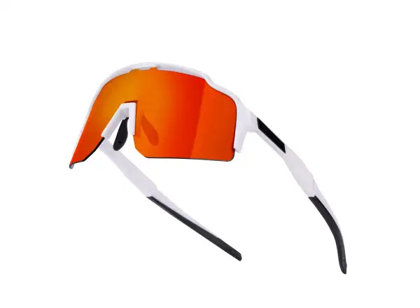 Force Strive glasses white/red mirror lens