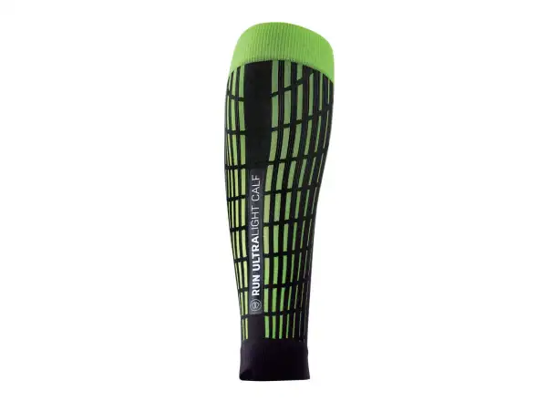 Sidas Ultralight Run Calf compression calf sleeves black-yellow
