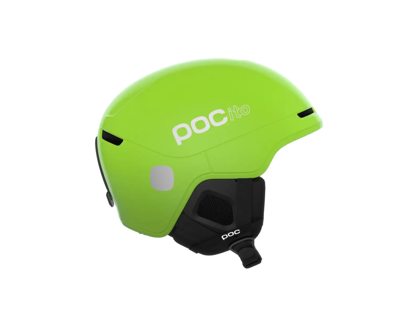POC POCito Obex MIPS kids ski helmet Fluorescent Yellow/Green