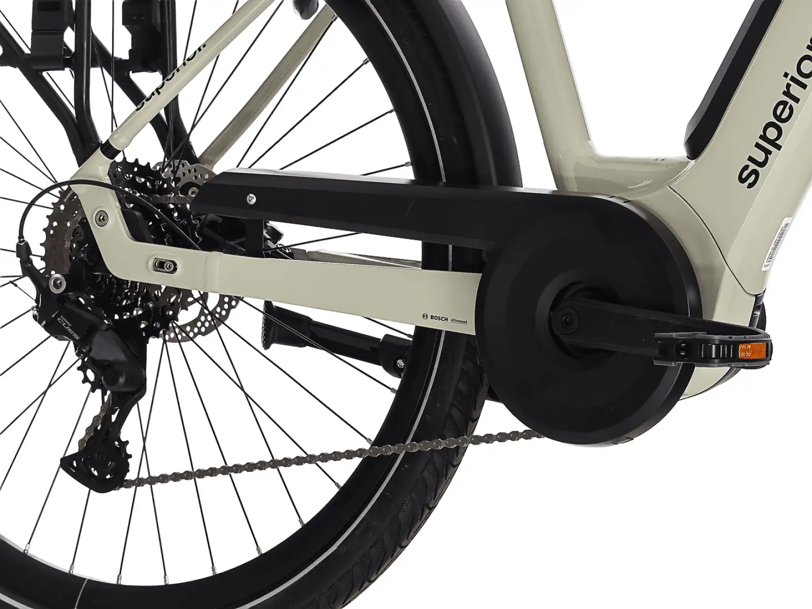 Superior eWAY 6.4 city e-bike Gloss Soft Green
