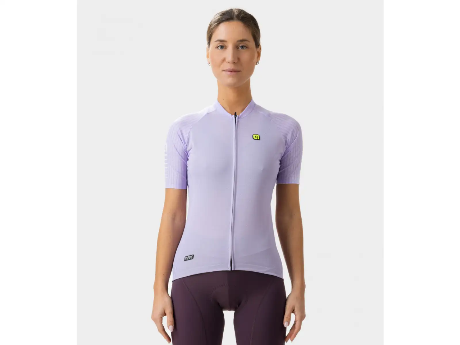 Alé R-EV1 Silver Cooling women's jersey short sleeve Lavender
