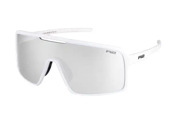 R2 Winner sunglasses matte white/photochromic lenses