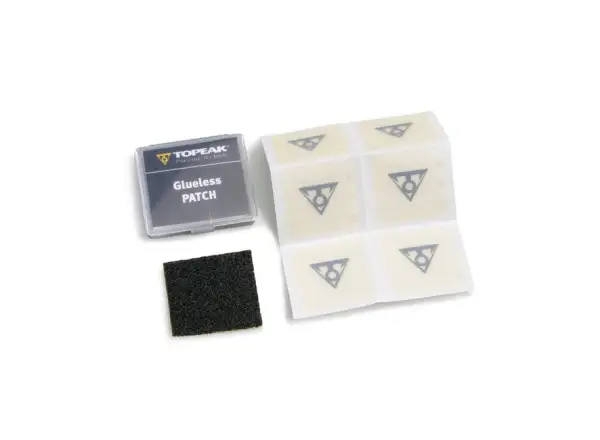 Topeak self-adhesive patches 6 pcs+sandpaper