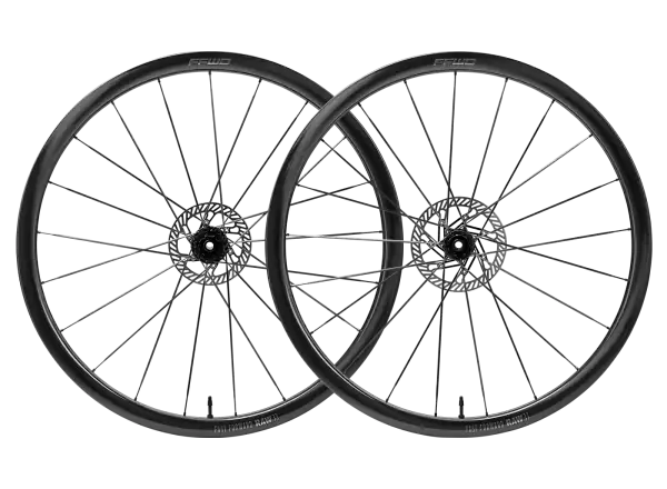 FFWD RAW CS 33 road wheelset Glossy Black