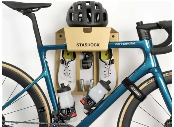 Stasdock strap for securing the front wheel