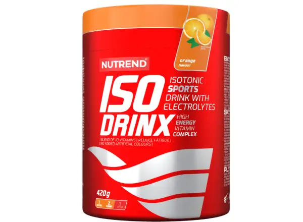 Nutrend Isodrinx 420 g Container Orange