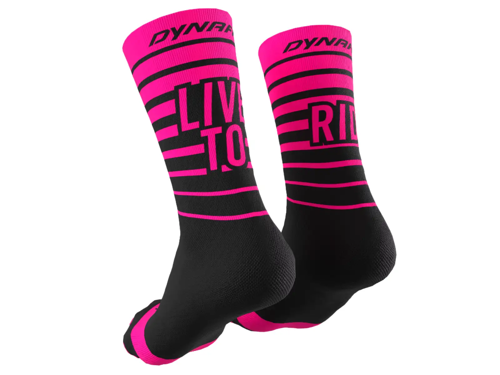 Dynafit Live To Ride sports socks Pink Glo